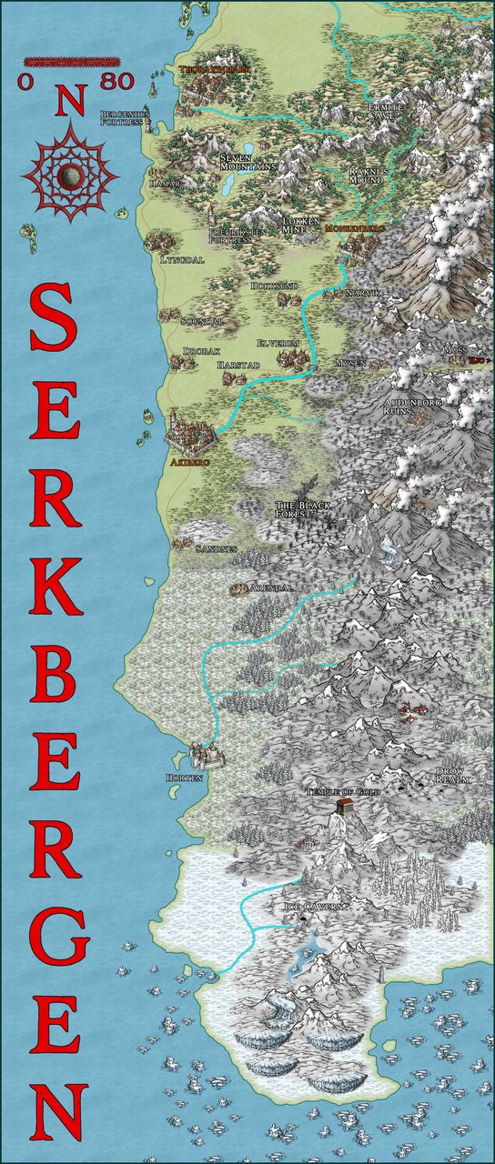 Nibirum Map: serkbergen by Ricko Hasche