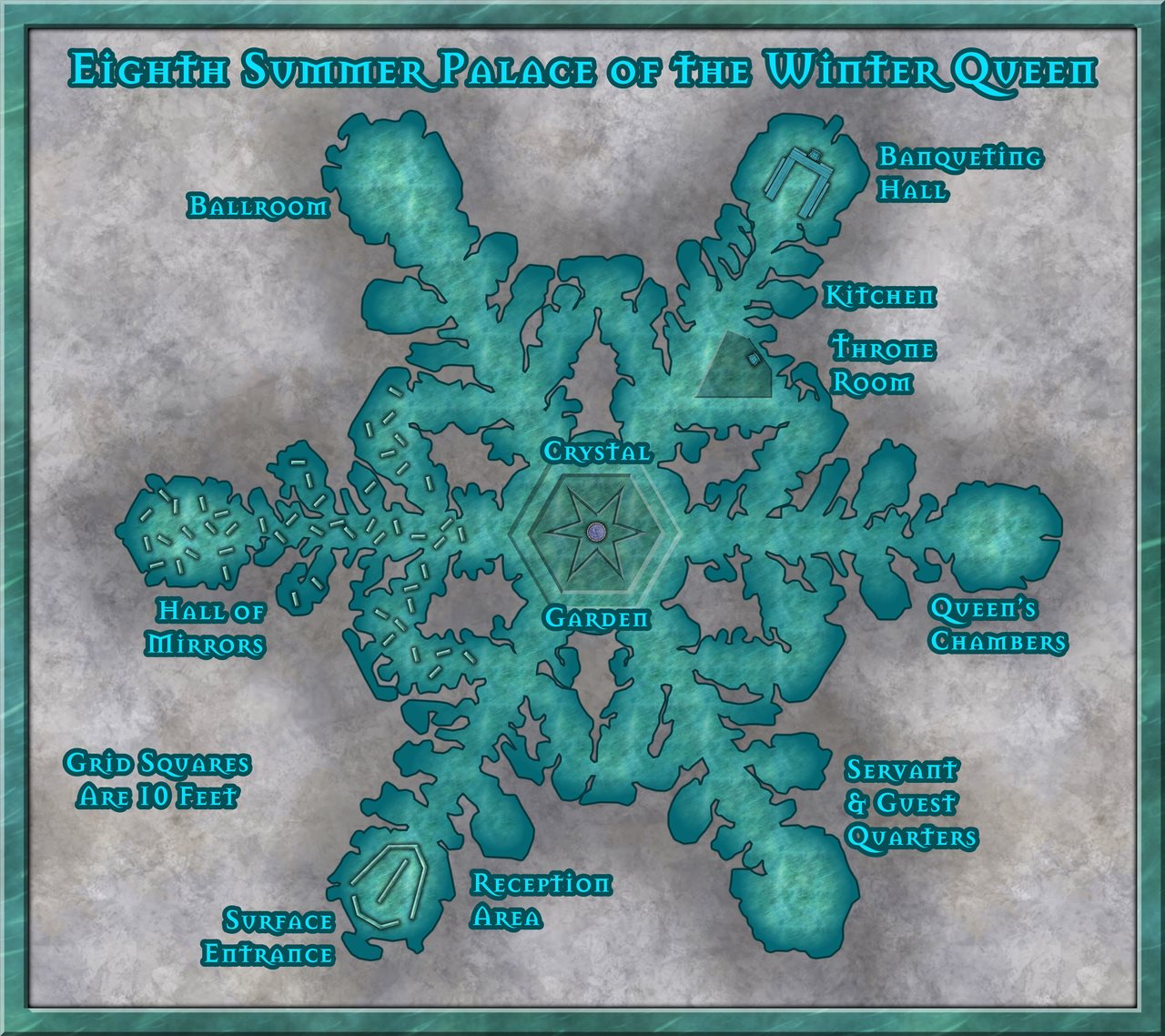 Nibirum Map: summer palace of the winter queen 08 by Wyvern