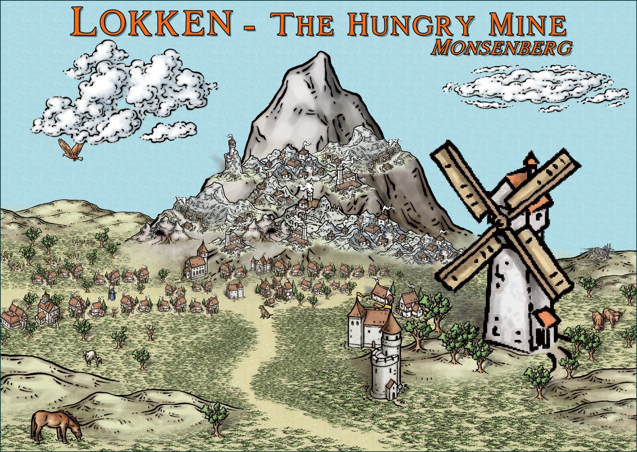 Nibirum Map: the hungry mine by Ricko Hasche