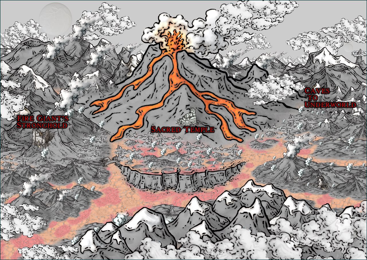 Nibirum Map: ungluck mountain by Ricko Hasche